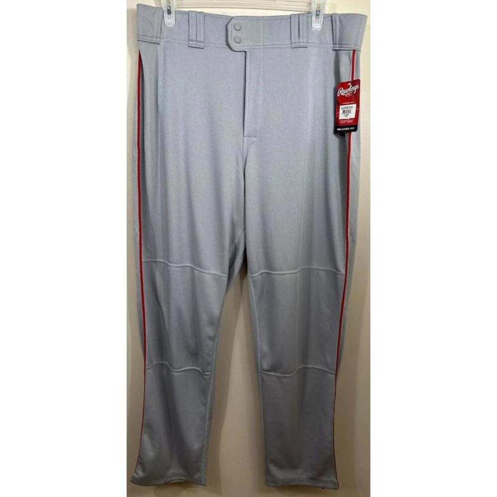 Rawlings Men's Gray baseball pants NEW Tags Size XLarge